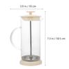Manual Milk Frother Coffee Bar Milk Frother with Press Froth Technology, Milk Foamer Manual Milk Creamer Hand Pump Frother Handheld Milk Frothing Pitchers for Milk Coffee Cappuccino view 4