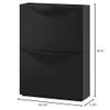 IKEA Trones Shoe Cabinet/Storage 20 1/2x7 1/8x15 3/8'' 2 Pack, Black, 18X52X39 view 3