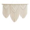 DUO ER Large Wall Hanging Macrame Tapestry Home Decorative Curtain Hand Woven Bohemian Cotton Tapestry Wedding Background (Color : B) view 1