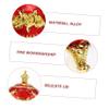 Beaupretty Automatic Toothpick Dispenser Elegant Flower Design Retro Toothpick Holder for Home Office Restaurant and Bar view 2