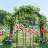 3PCS Pedestal Stand for Parties,Wedding Flower Stand Vase Column Pack of 3,Geometric Centerpieces Vase for Tables Flower Hold Rack for Wedding Party view 4