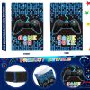 Chrisfall 24 Pack Gamer Party Favor Bags Video Game Supplies Theme Candy Goodie Bag Game on Party Bags with Stickers for Kids Birthday Decorations, 8.66 x 5.12 x 3.15 Inches view 2