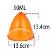 80/90/150ML Vacuum Suction Cups, Vacuum Cupping Machine Accessories for Butt Lifting Body Cupping Massage Tool 1 Pair (Size : 90ML) view 2