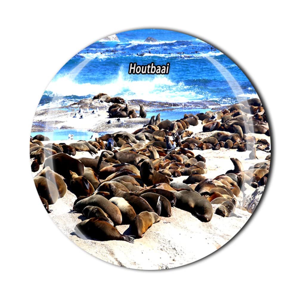 Houtbaai Cape Town South Africa Fridge Magnet Tourist Souvenir Gift Collection Refrigerator Crystal Magnetic Sticker