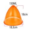 80/90/150ML Vacuum Suction Cups, Vacuum Cupping Machine Accessories for Butt Lifting Body Cupping Massage Tool 1 Pair (Size : 150ML) view 2