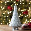 Park Hill Collections XCB10666 ICY Glass Fir Tree Tabletop, 14.5-inch Height, Large view 2