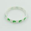 INOOMP 20pcs Clover Bracelet Festival Toy Wrist Straps Printing Wristbands Dress up Accessary St. Patricks Day Party Supplies (Random Pattern) view 4