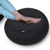 Moon Pod Lunar Lift Footrest for Bean Bag Chair - 20" x 8" Zero-Gravity Micro-Bead Stuffed for Stress, Relaxation & Comfort for Circulation (Charcoal) view 1