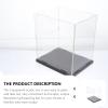 Cabilock Smooth Acrylic Material DIY Easy Assembly Display Cases for Collectibles Miniature Showcase Box Model Display Case view 4