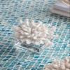 A&B Home Coral Sculpture - White Coral Figurine with Glass Base Centerpiece Table Dcor, Nautical Home Dcor, 9" x 8" x 7" view 4