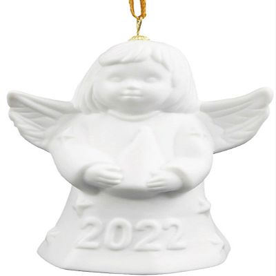 2022 GOEBEL Annual Angel Bell-White Unpainted - 47th Edition ~ New- Ships First Class