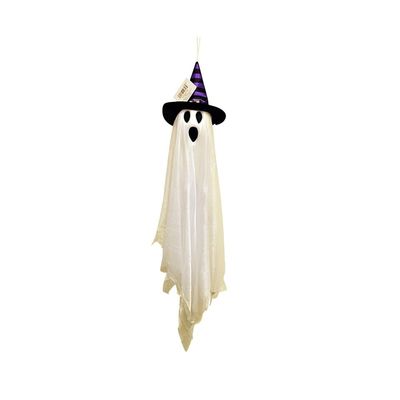 Fun World HANGNG Decor Ghost W/HAT