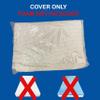 FoamRush 8" x 36" x 76" Bunk, Soft, Fitted, Zippered Mattress Cover Replacement, Premium Cotton, Waterproof, Non Skid Bottom, Mattress Pad Cover, Mattress Not Included view 2