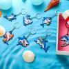 MTLEE 24 Pcs Shark Keychains Bulk Cute Shark Key Ring for Backpacks Under The Sea Party Favors Summer Ocean Sea Birthday Party Supplies Decorations Kids School Prizes Rewards Set Gifts 8 Style view 4