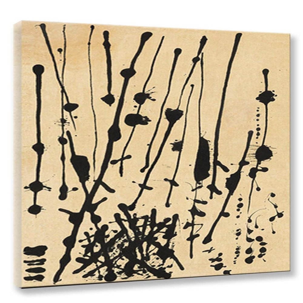Jackson Pollock-No.39 Canvas Wall Art Print for Living Room Poster for Bedroom Bathroom Artwork Home Decor Ready to Hang(50x65cm 20"x26",Framed)