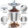 Reusable k Cup Coffee Filters,Universal stainless steel Refillable k Cups Filter Use for Keurig 2.0 and 1.0 Coffee Makers-brewers (6pack) view 2