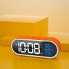 BcofoA Electronic Charging Alarm Clock 2021 New Smart Watch Desktop LED Music Clock Dormitory Students get up (Color : Orange) view 1
