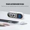 BcofoA Electronic Charging Alarm Clock 2021 New Smart Watch Desktop LED Music Clock Dormitory Students get up (Color : Orange) view 4