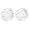 2pcs Crystal Glass Candle Holders for Wedding and Dining Table Decor Elegant Votive Candle Cups Smooth Design for Festivals and Celebrations view 3