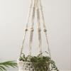 DUO ER Bohemian Woven Tapestry Pendant Hanging Decoration Plant Potted Rack Flower Pocket Room Decor Home Decoration Accessories view 4
