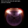 Alarm Clocks Analog Alarm Clock Silence Non Ticking, Simple Design Tablelop Clock with Backlight, Snooze Function, Clocks for Teens Wake up (Color : Purple) view 4