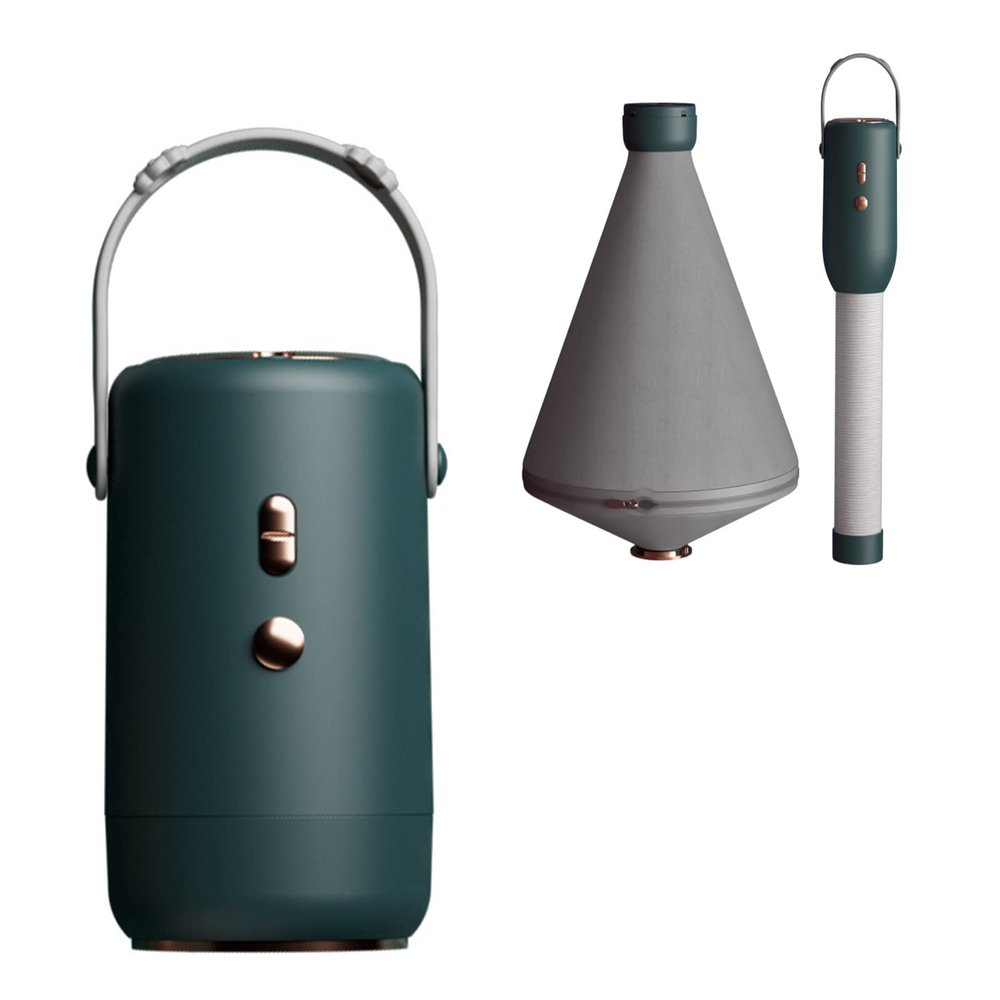 Multifunctional Small Dryer Travel Portable Mini Clothes Dryer Small Breathable Clothes Dryer Set Travel Clothes Dryer with Warm Shoe Expansion Tube,Green