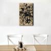 Jackson Pollock-No.34 Canvas Wall Art Print for Living Room Poster for Bedroom Bathroom Artwork Home Decor Ready to Hang(50x65cm 20"x26",Framed) view 3