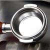 XIXIDIAN Stainless Steel Double Ear Coffee Machine Handle Bottomless Filter Portafilter Universal Wooden E61 Espresso Coffee Tools 58MM view 2