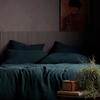3 Pc Set Emerald Green Bedding Set, Emerald Green Cotton Duvet Cover, King Queen Comforter Cover Set, Twin Full Duvet Cover Green (King) view 2