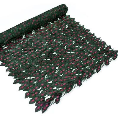 Artificial Leaf Screening Thicken Artificial Leaves Hedge Screening Vine Leaves Privacy Fence Wall Screen Wall Decor Decoration for Outdoor Garden WEWYQSJXBXF-211224(Color:,Size:50x300cm)
