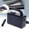 XYEJL 1700W 110V High Temperature Pressurized Steam Cleaner, Multi-Purpose Portable Mini Steam Cleaning Machine, Mobile Cleaning Machine Power Steamer for Furniture Car Household,Black view 2