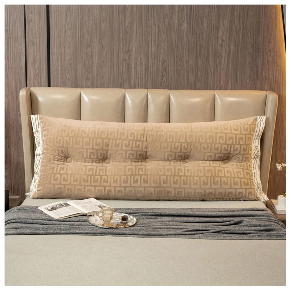 Bedside Cushion Soft Reading Pillow for Adult Long Bed Rest Back Support Cushion for Pregnancy Extra Large Headboard Sitting Up Pillow headboard Cushion Wall Pillow