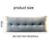Bedside Cushion Soft Reading Pillow for Adult Long Bed Rest Back Support Cushion for Pregnancy Extra Large Headboard Sitting Up Pillow headboard Cushion Wall Pillow view 2