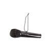 Realistic Microphone Christmas Tree Ornament Band Musician Birthday Topper view 1