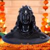 Adiyogi Shiva Statue for Car Dash Board, Pooja and Gift, Mahadev Murti/Idol, Shankara for Home & Office Decor, Made in India view 3