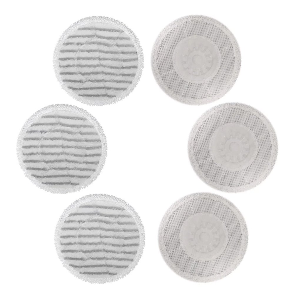 Replacement Steam Mop Pads for Shark S7000AMZ S7001 TGT Steam Mop,Replacement Pads for Shark S7001 S7000AMZ,Steam and Scrub All-in-One Scrubbing and Sanitizing, Designed for Hard Floors(6 PCS)