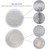 Replacement Steam Mop Pads for Shark S7000AMZ S7001 TGT Steam Mop,Replacement Pads for Shark S7001 S7000AMZ,Steam and Scrub All-in-One Scrubbing and Sanitizing, Designed for Hard Floors(6 PCS) view 3