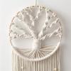 DUO ER Woven Tapestry Nordic Bohemian Natural Cotton Rope from The Tree of Life Wall Hanging Tapestry Wall Decor Woven Home Decoration view 4