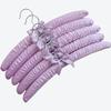 10/20pcs/set Silk Sponger Clothes Hanger Adult Save Space Anti-Slip Seamless Clothes Rack Closet Organizer Cute Bow Baby Hangers (12,20pcs) view 1