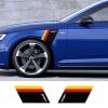 2PCS Car Stickers Fender Wheel Brows for VW Golf Ford Fiat Hyundai Lada Lexus Tesla Mazda Land Rover Auto Decoration Accessories,Style B view 3