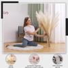 7 Pcs 45" Faux Pampas Grass  Fluffy Artificial Pompous Grass for Tall Floor Vase, Non-Shedding Home Decor, Boho Wedding Flowers, Baby Shower Centerpieces, Bedroom & Living Room Decor (Beige) view 3