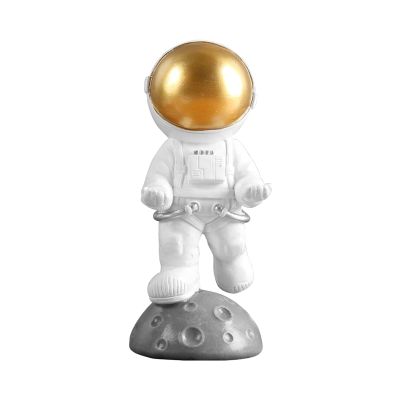 Shulemin Astronaut Eyeglass Holder Stand Hands Holding Design Spectacle Holder Eyeglass Display Fashionable Multi-Purpose Resin Glasses Stand Accessories Gift C