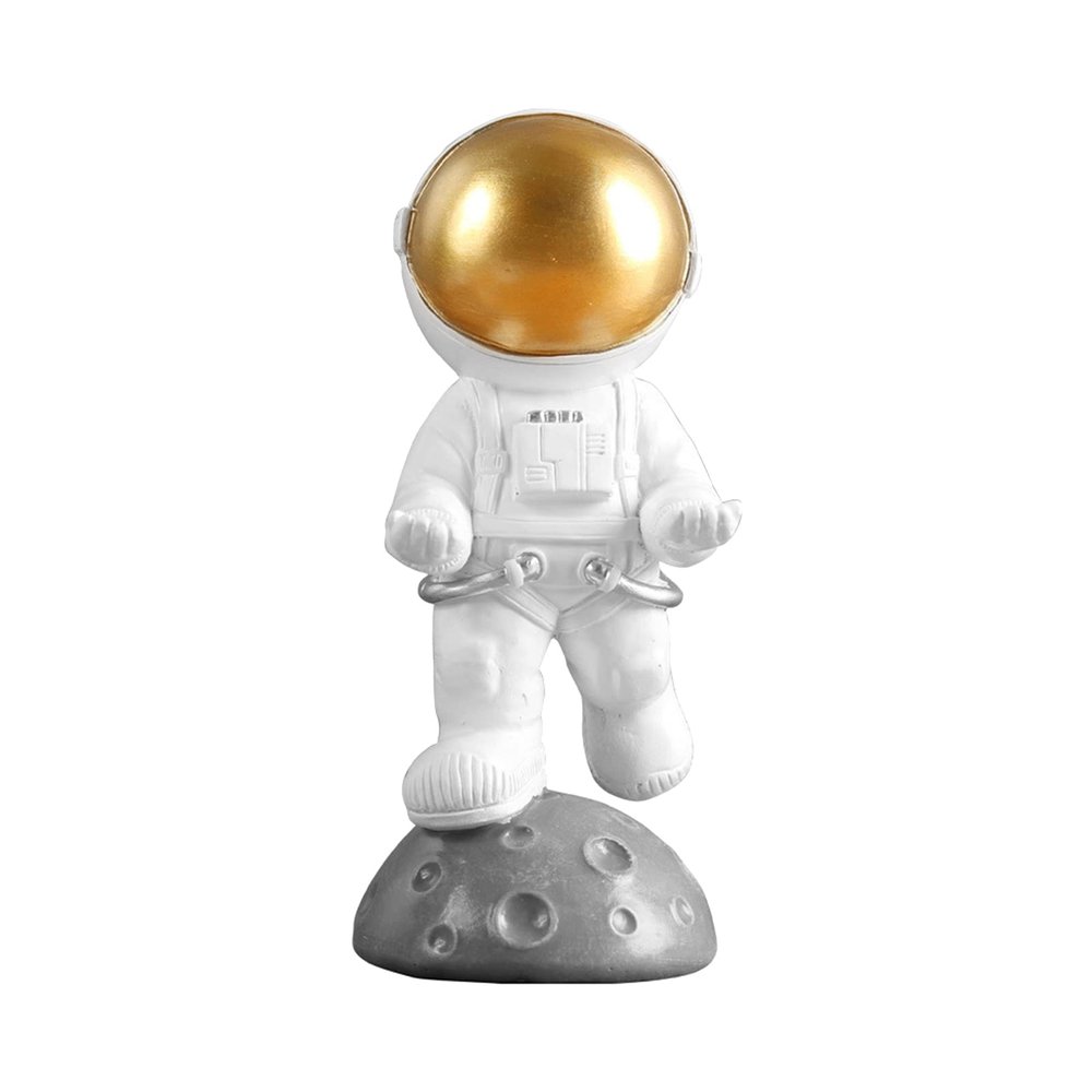 Shulemin Astronaut Eyeglass Holder Stand Hands Holding Design Spectacle Holder Eyeglass Display Fashionable Multi-Purpose Resin Glasses Stand Accessories Gift C