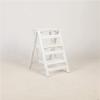 ACUIPP Folding Conductor Solid Wood Folding Portable Steplip Ascending Conductors Steps Multifunction Removable Office Ladder Storage Kitchen High Stool Household Ladder/Three Floors view 1