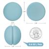VANZAVANZU 5 Pairs Shower Curtain Weights, Silicone Wrapped Magnets, Heavy Duty Magnets Prevent Curtain Liner from Blowing, Rust-Free, Blue view 2