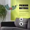 Beaupretty 1pc Kitchen Woven Hammock for Fruits and Vegetables Storage Net Bag Hanging Organizer for Kitchen Decor and Space-saving view 2
