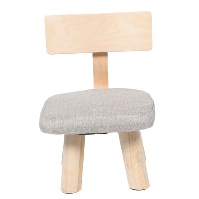Cabilock Boy Girl Back Stool for Toddlers Creative Solid Boys and Girls Chair for Home Kindergarten and Playroom Safe and Sturdy Design for Dining Study and Fun Activities Single Solid