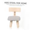 Cabilock Boy Girl Back Stool for Toddlers Creative Solid Boys and Girls Chair for Home Kindergarten and Playroom Safe and Sturdy Design for Dining Study and Fun Activities Single Solid view 3
