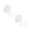 Cabilock Golf Ball Display Case Wall-Mounted Acrylic Baseball Rack Holder for Home view 1