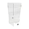 DBM IMPORTS 4-Compartment Clear Acrylic Countertop Display Case Locking Cabinet with Fixed Shelving view 2